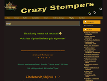 Tablet Screenshot of crazystompers.se